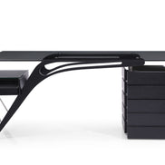 Suffolk - Contemporary Black Ash Desk - image 3