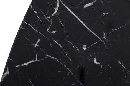 Kowal - Glam Black Marble Dining Table - image 2