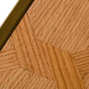 Jessica - Modern Oak & Brass Bookshelf - image 2