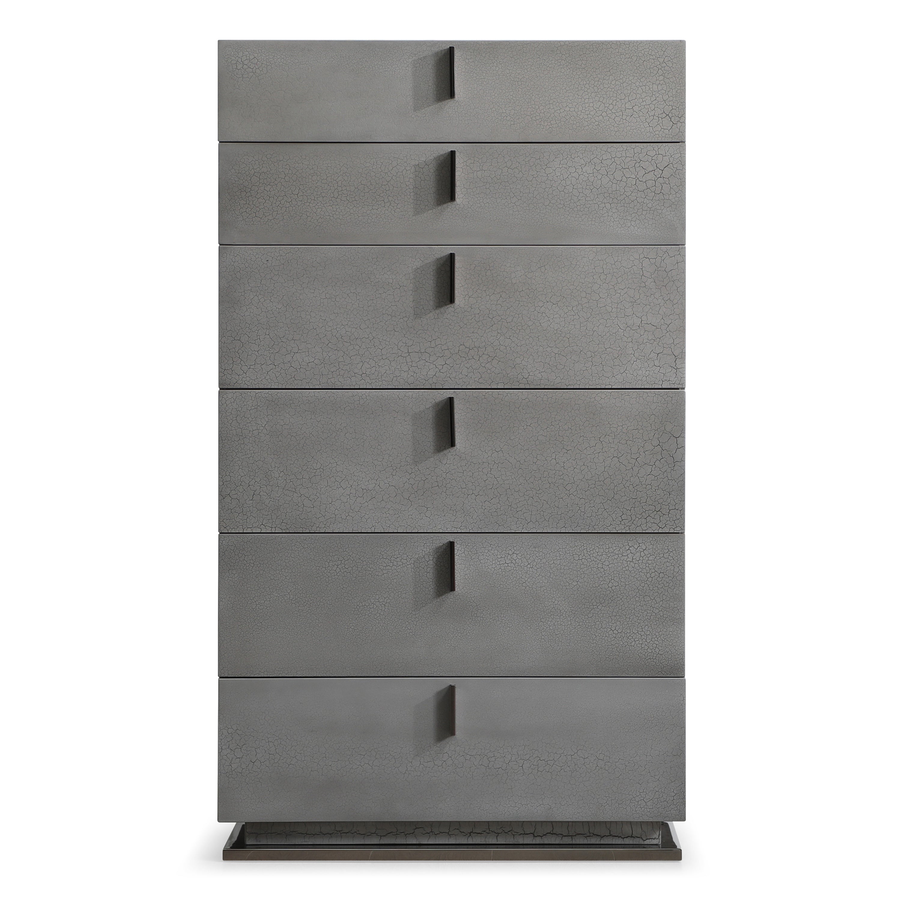Buckley - Modern Grey Crackle Chest - image 4