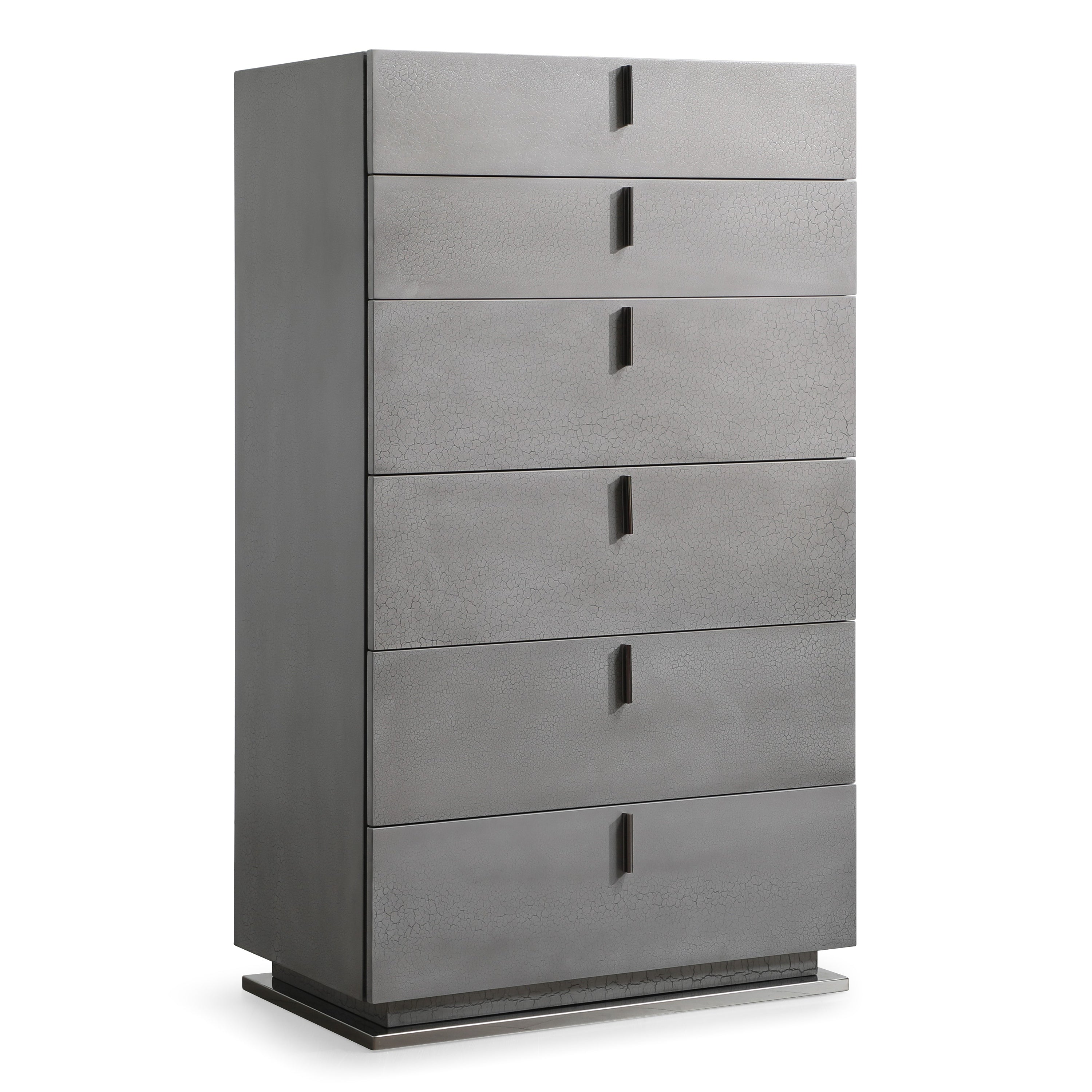 Buckley - Modern Grey Crackle Chest - image 5