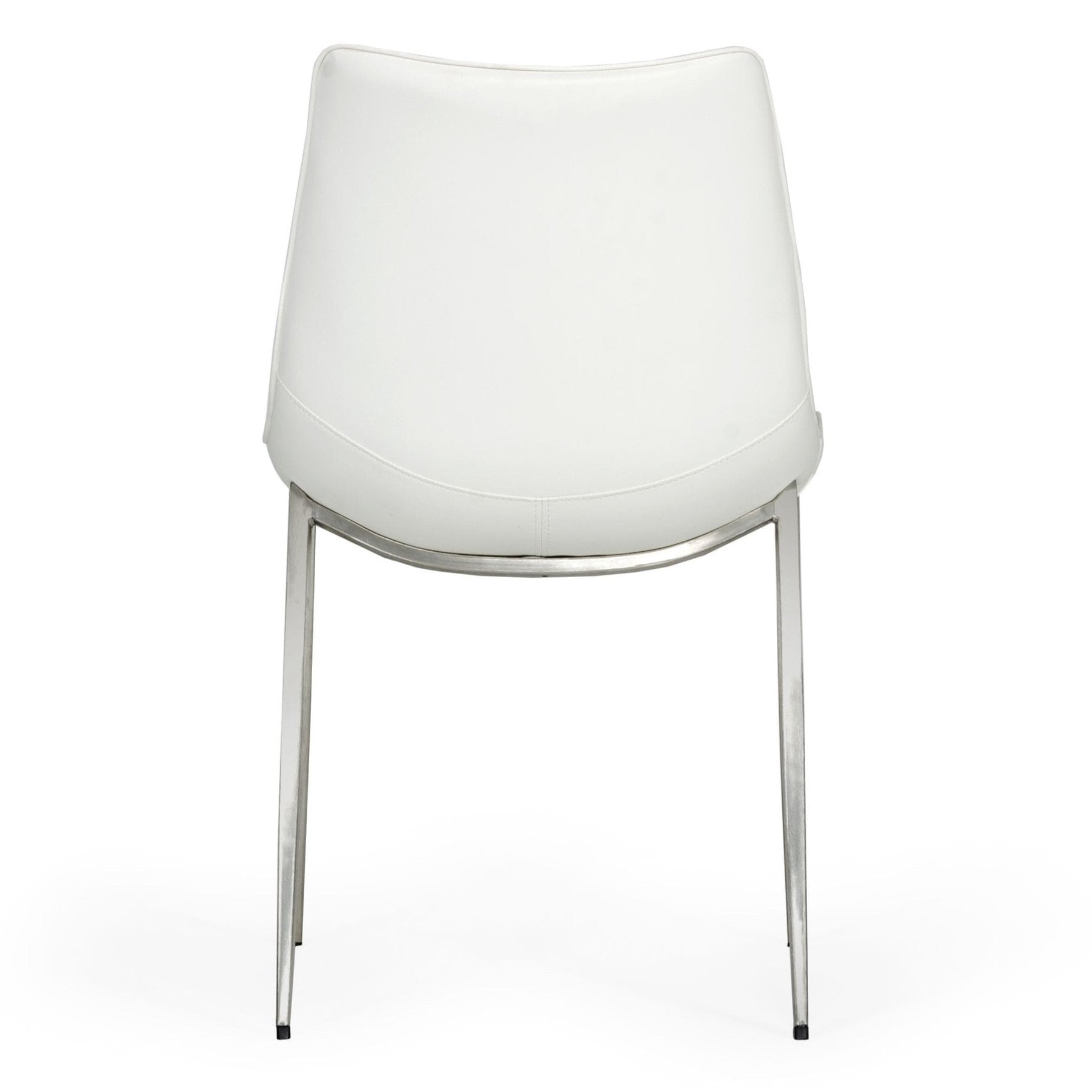 Frasier - Modern White Eco-Leather Dining Chair (Set of 2) - image 4