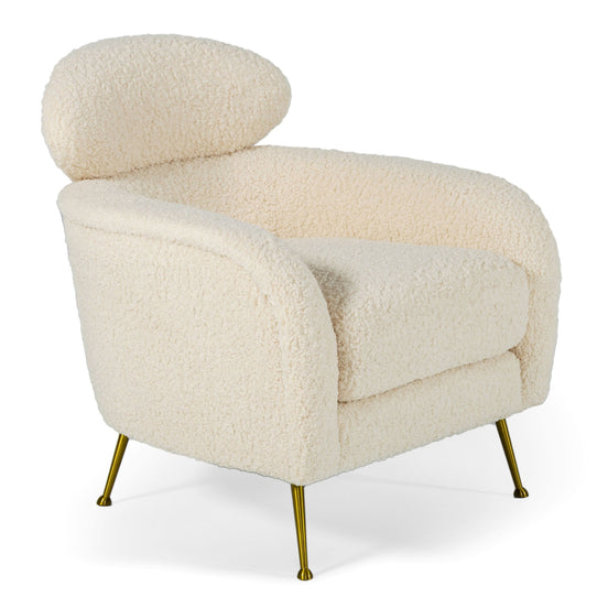 Altura - Modern Faux Fur Lounge Chair