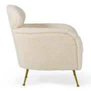 Altura - Modern Faux Fur Lounge Chair - image 2