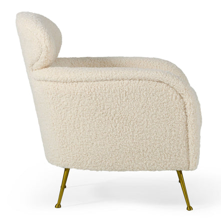 Altura - Modern Faux Fur Lounge Chair - image 2