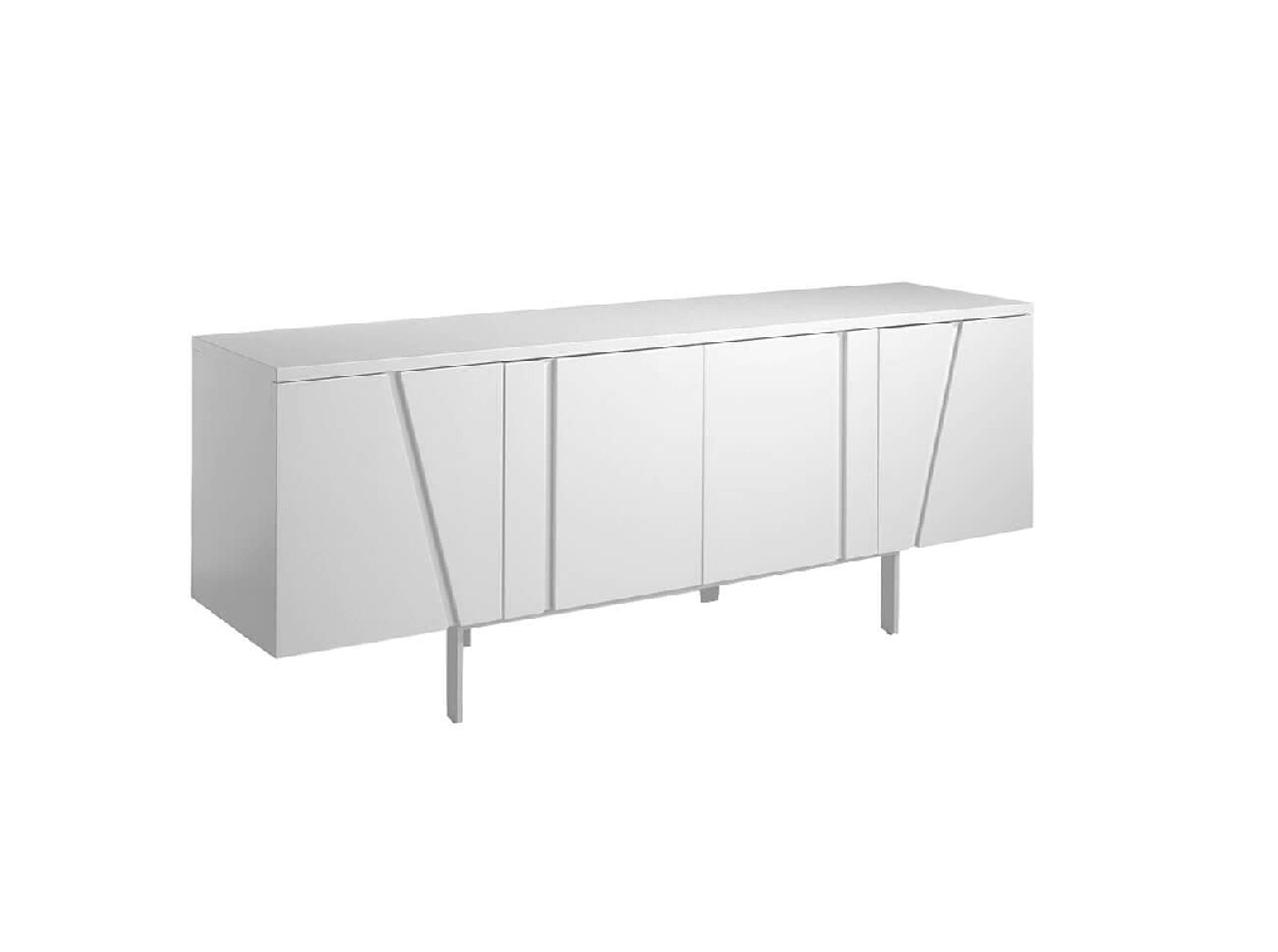 Mario - Modern White Veneer Buffet - image 5