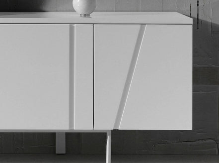 Mario - Modern White Veneer Buffet - image 2