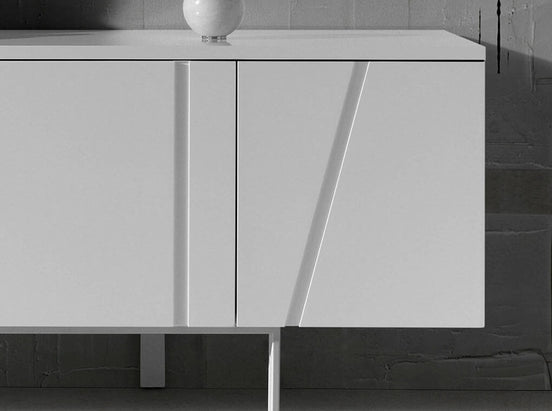 Mario - Modern White Veneer Buffet - image 2