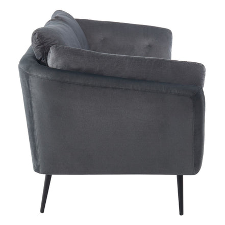 Cody - Modern Dark Grey Fabric Sofa - image 2