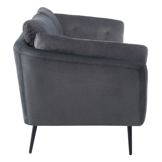Cody - Modern Dark Grey Fabric Sofa - image 2