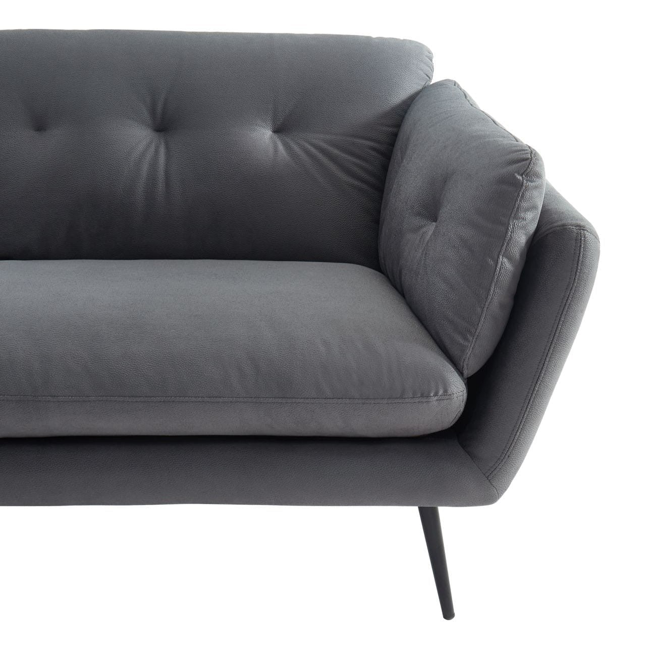 Cody - Modern Grey Fabric Sofa - image 4
