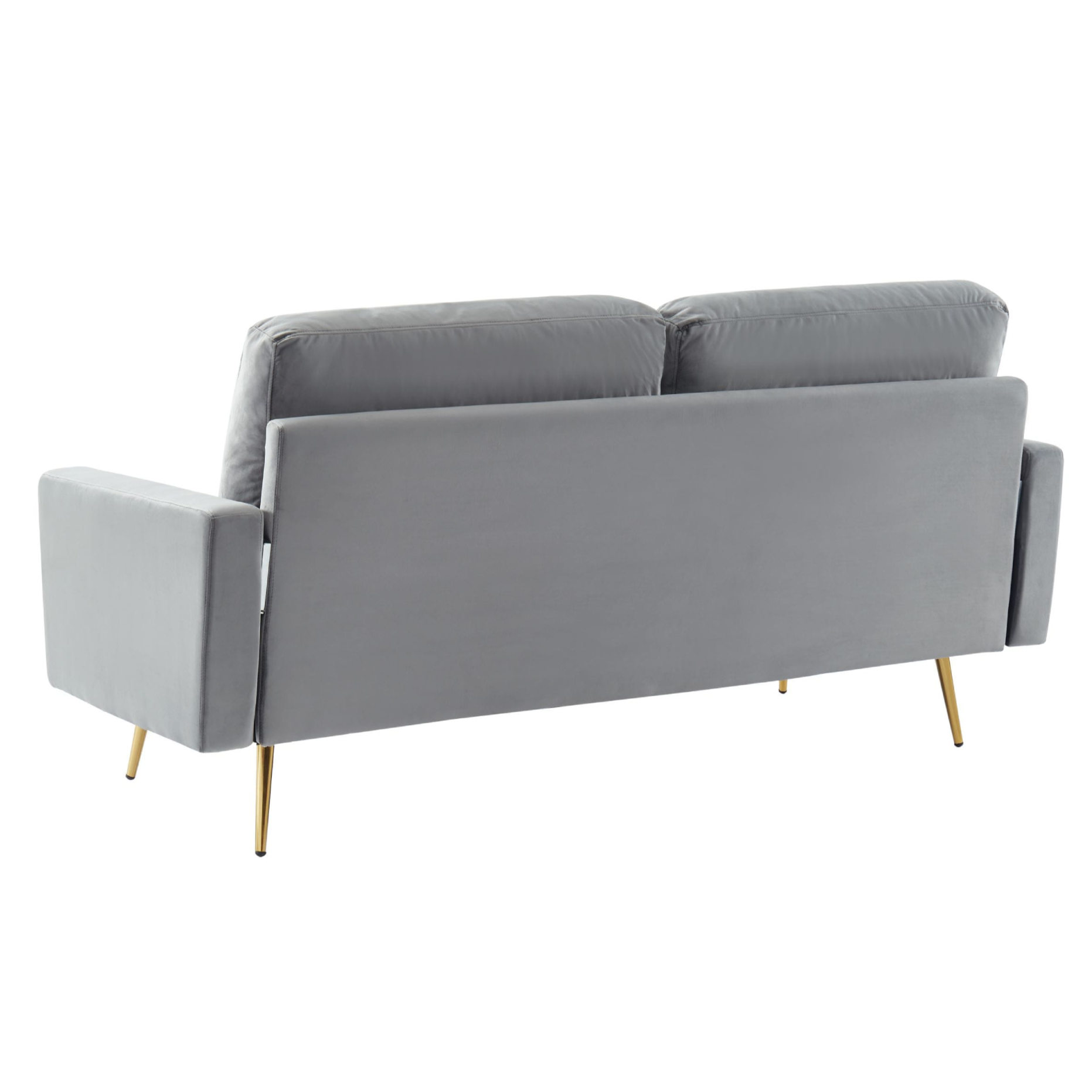 Huffine - Modern Grey Fabric Sofa - image 4