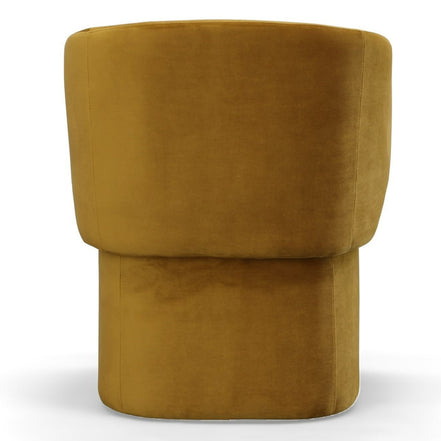 Vassar - Burnt Umber Velvet Dining Chair - image 5