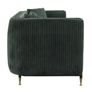 Oswego - Modern Dark Green Jade Sofa - image 2