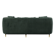 Oswego - Modern Dark Green Jade Sofa - image 3
