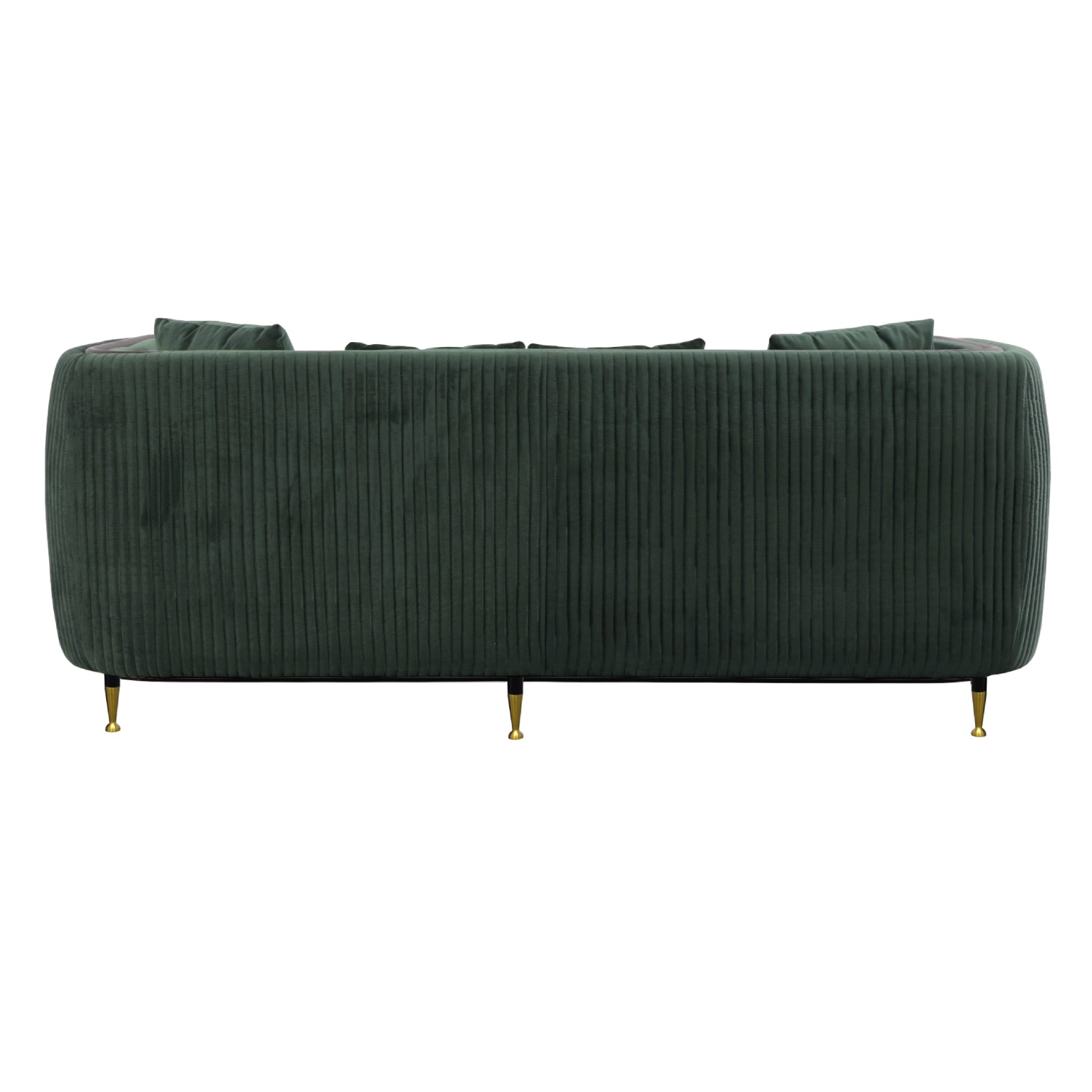Oswego - Modern Dark Green Jade Sofa - image 3