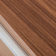 Heloise - Contemporary Walnut & Stainless Steel Dresser - image 2