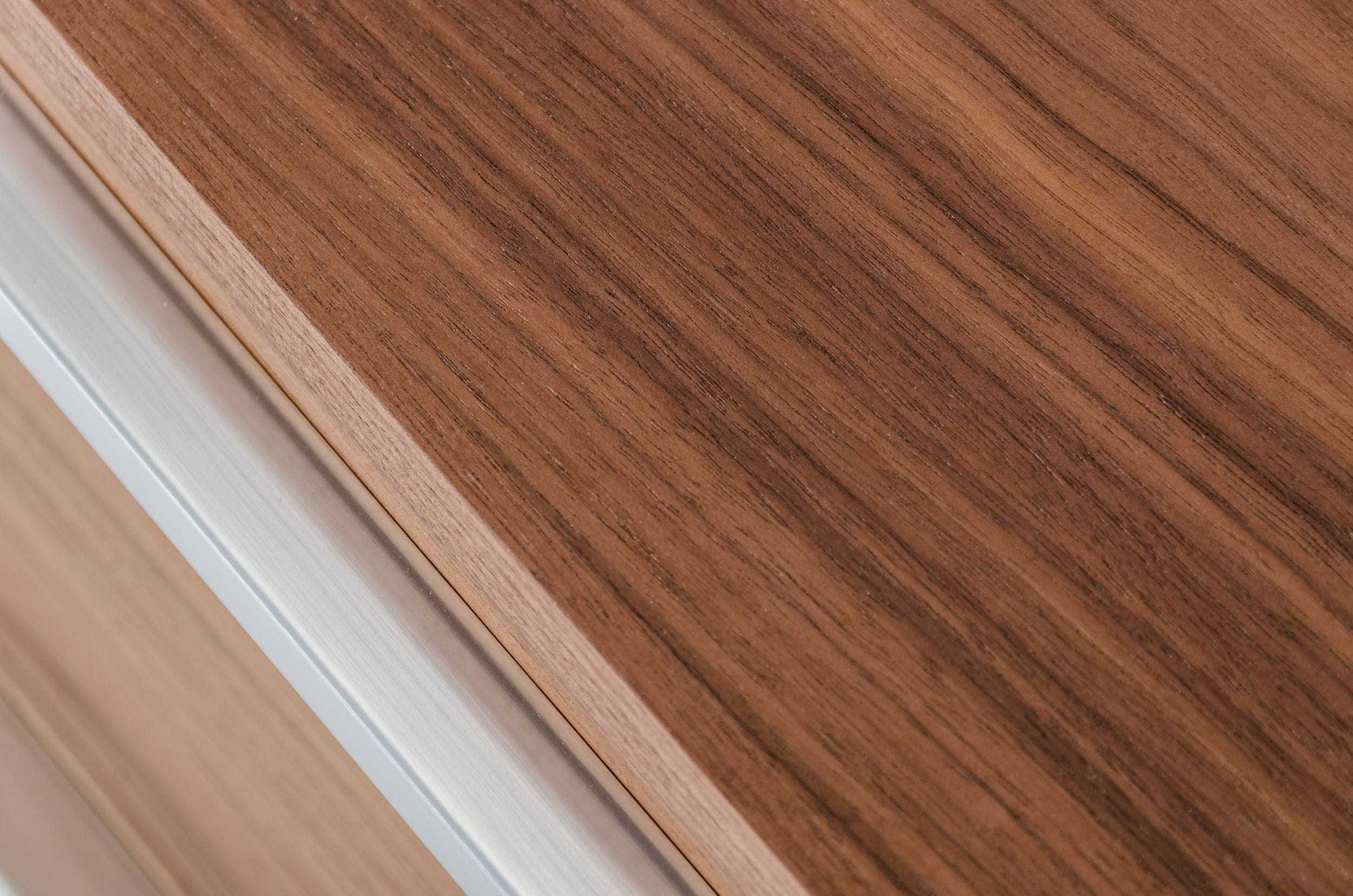 Heloise - Contemporary Walnut & Stainless Steel Dresser - image 2