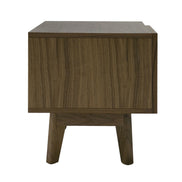 Abelard - Mid-century Walnut Nightstand - image 3
