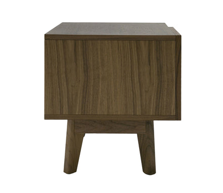Abelard - Mid-century Walnut Nightstand - image 3