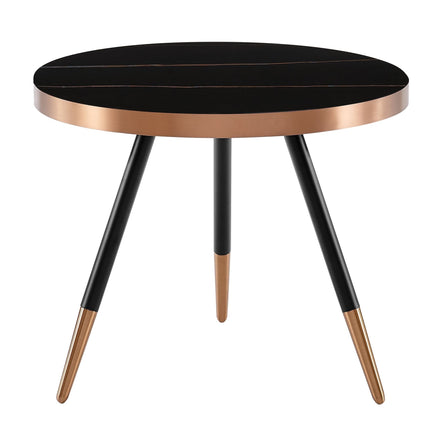 Cayson - Modern Black Ceramic Small Coffee Table - image 4