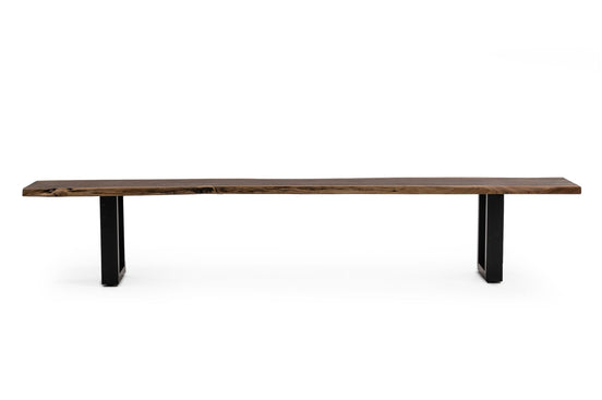 Taylor - X-Large 102" Modern Live Edge Dining Bench - image 2