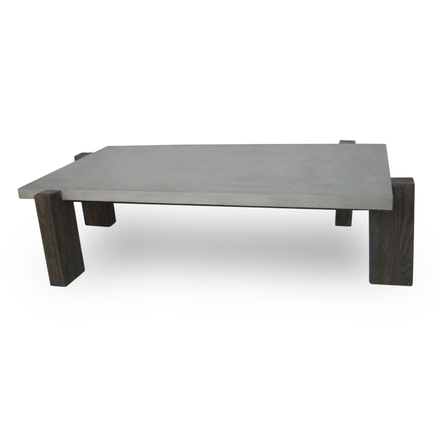 Milton - Dark Grey & Walnut Coffee Table - image 2