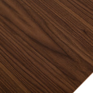 Livia - Modern Wenge & Gold Stainless Steel Dining Table - image 4