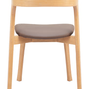Pioro Dining Chair (Set of 2) Brown & Natural