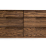Amberlie - Modern Walnut Dresser - image 2