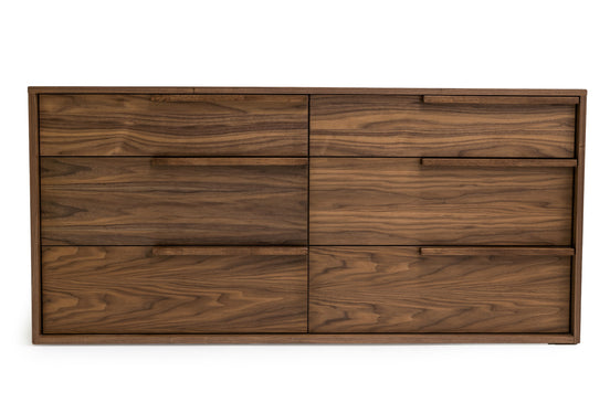 Amberlie - Modern Walnut Dresser - image 2