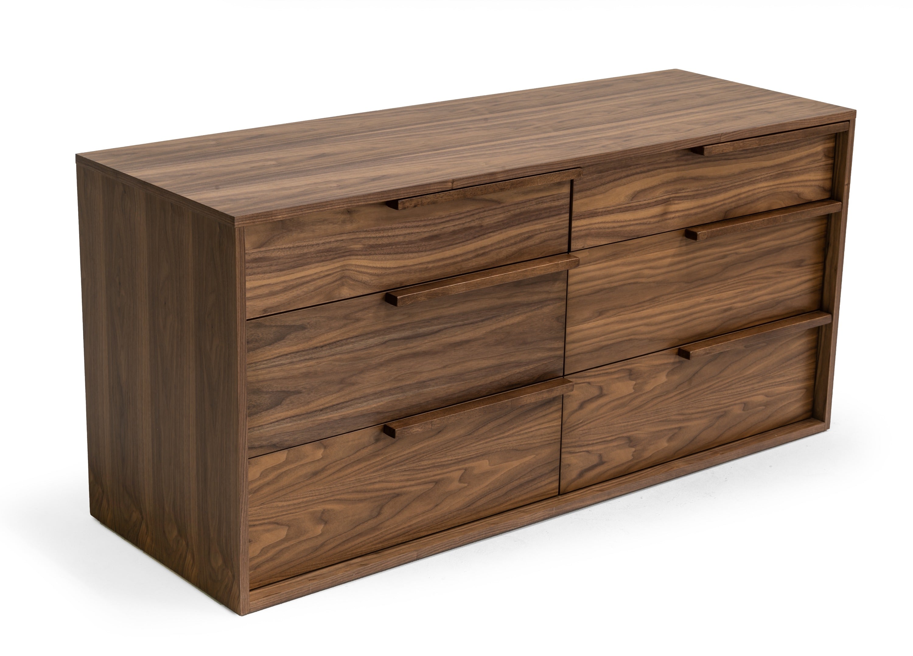 Amberlie - Modern Walnut Dresser - image 3