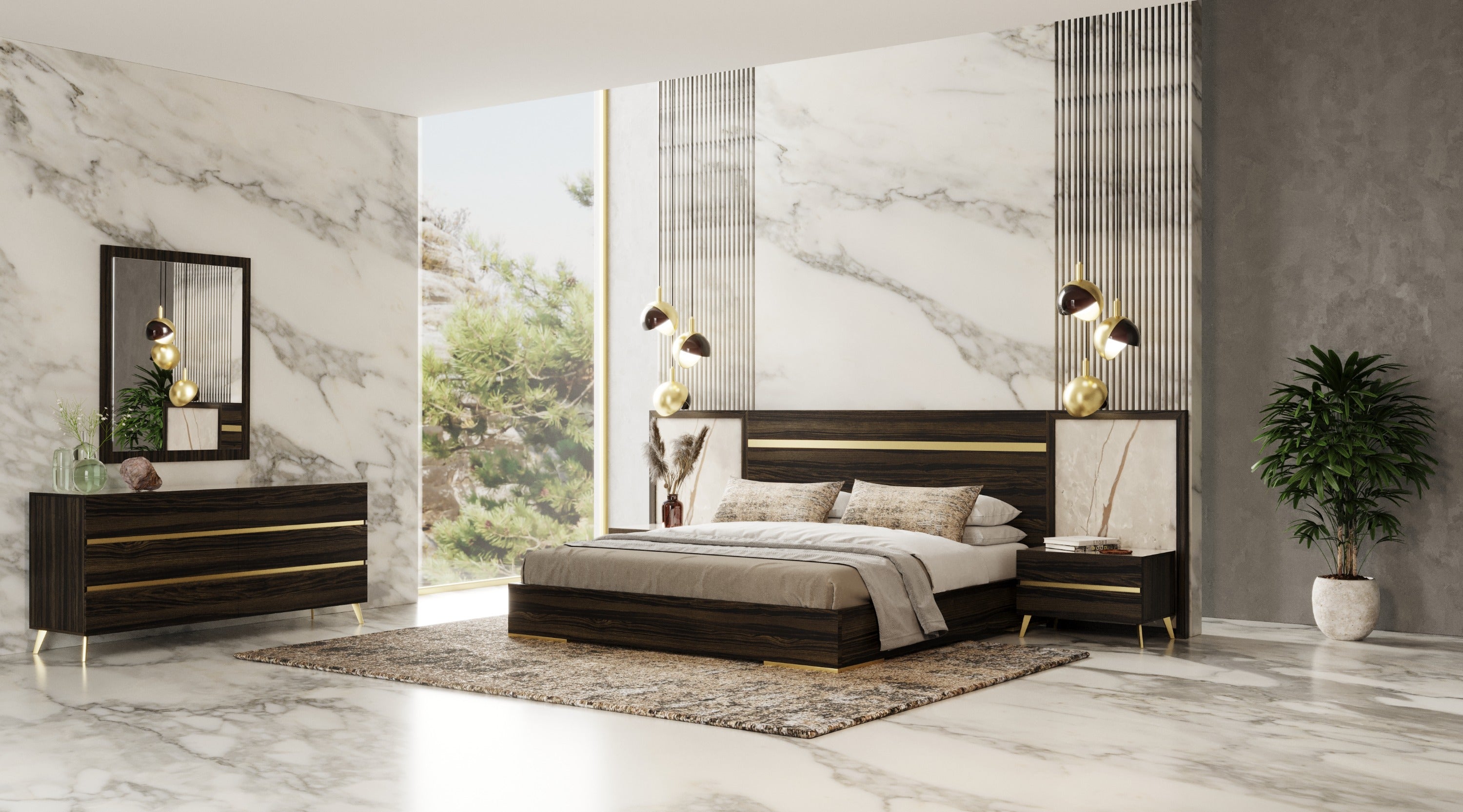 Velondra - Modern Eucalypto Mirror - image 3