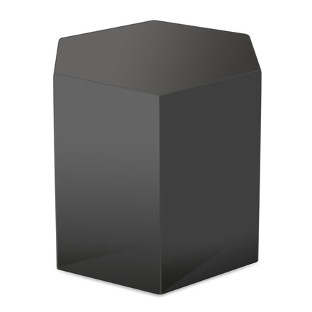 Newmont - Medium Grey High Gloss End Table