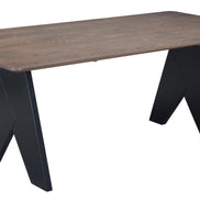 Lisse Rectangular Dining Table Espresso