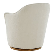 Vera - Modern Sherpa Swivel Accent Chair - image 4