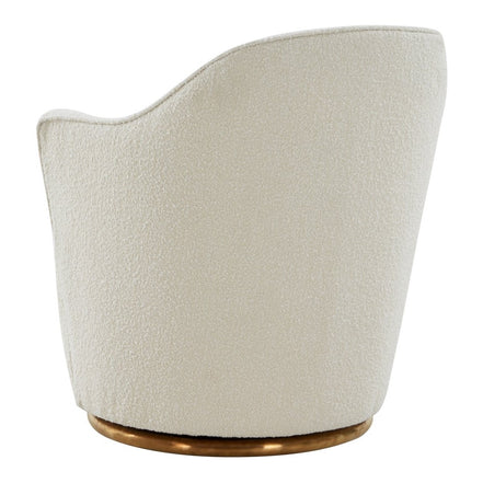 Vera - Modern Sherpa Swivel Accent Chair - image 4