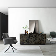 Jonah- Modern Black and Gold Buffet