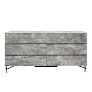 Aria - Italian Modern Multi Grey with texture Dresser - image 3