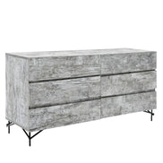 Aria - Italian Modern Multi Grey with texture Dresser - image 4