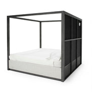 Manhattan - Contemporary Canopy Grey Bed -eastern - image 5