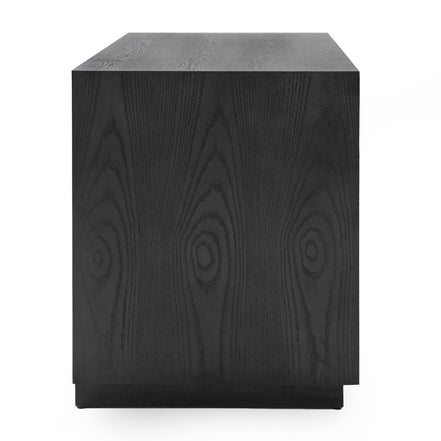 Manhattan - Contemporary Grey and Gold Nightstand - image 5