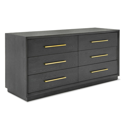 Manhattan- Contemporary Grey and Gold Dresser - image 4