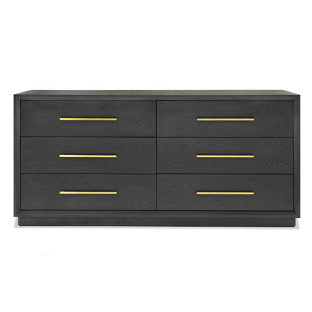 Manhattan- Contemporary Grey and Gold Dresser - image 3