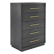Manhattan- Contemporary Grey and Gold Chest - image 2