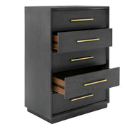 Manhattan- Contemporary Grey and Gold Chest - image 5
