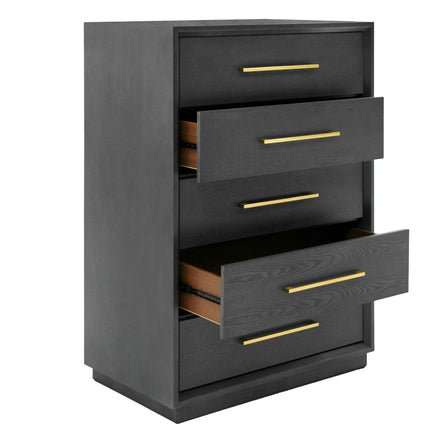 Manhattan- Contemporary Grey and Gold Chest - image 5