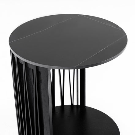 Larimer - Modern Round Coffee Table Set - image 4