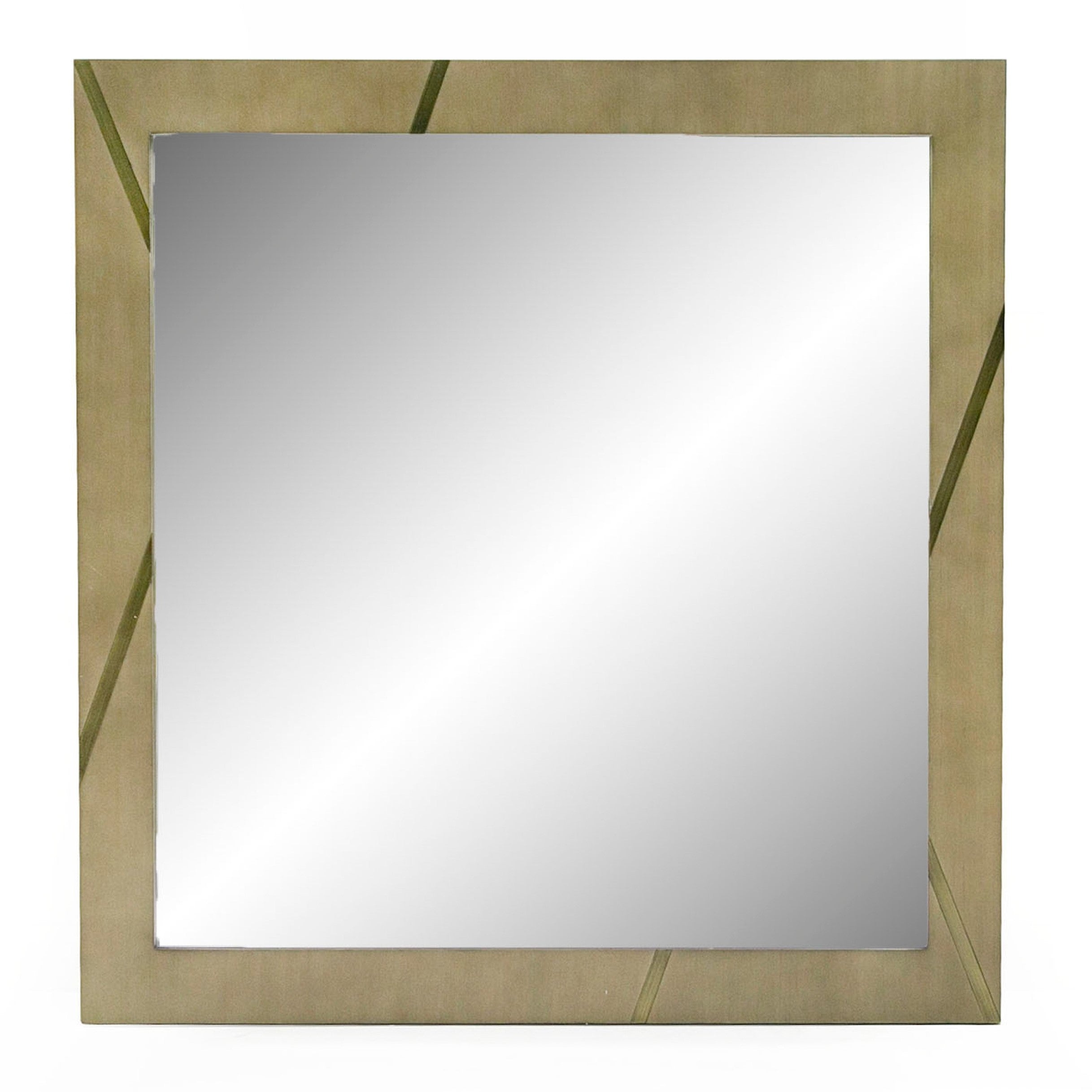 Nixa - Modern Birch + Brushed Bronze Mirror - image 3