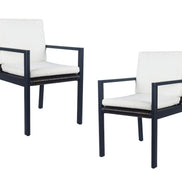 Cuba - Modern Outdoor Dining Chair Set of 2 - image 4